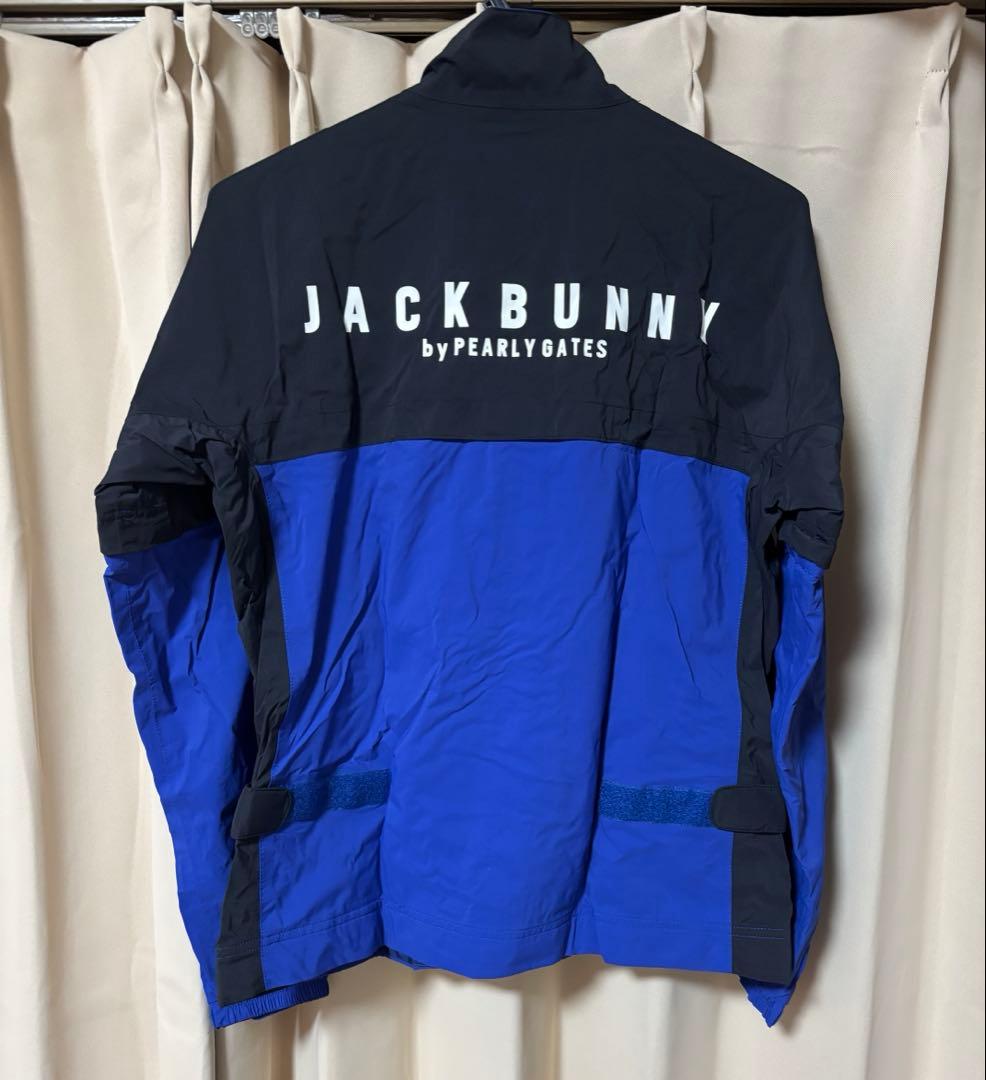 ジャックバニー レディース レインウェア(レッグカバー・収納袋付) 青