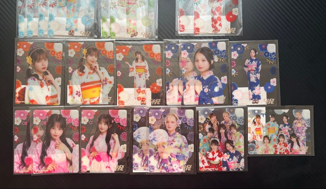 CANDY TUNE 浴衣 クリアトレカ バラ売り可 34枚