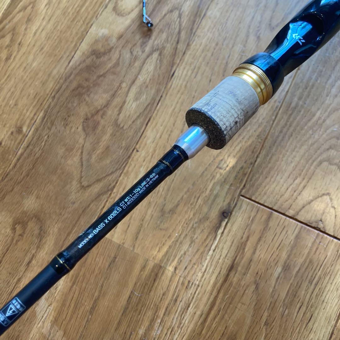 竿3本　DAIWA Bass X