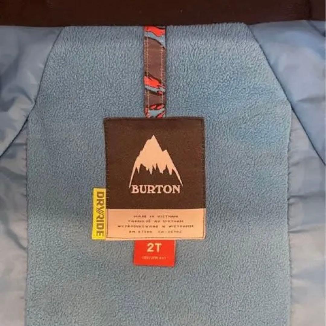 BURTON 上下セット 子ども用スノーボードウェア 2T