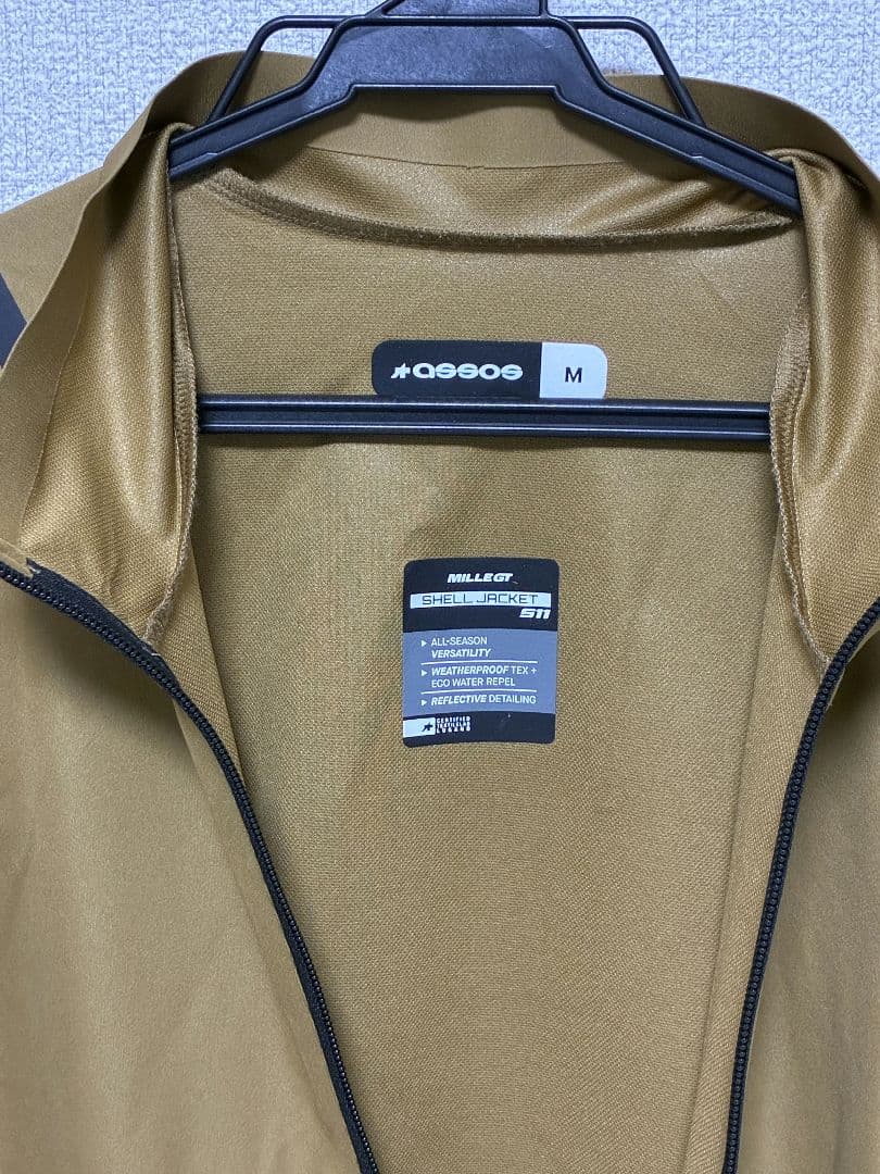 ASSOS MILLE GT Shell jacket S11 美品