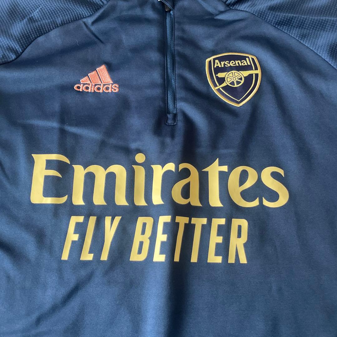 アディダス アーセナルFC ハーフジップ プルオーバー トレーニングトップ M