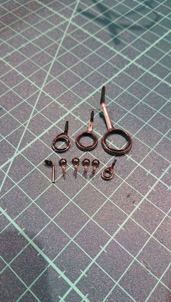 FUJI 富士工業 T-ATTG128 アジング ガイド セット＋TOPガイド
