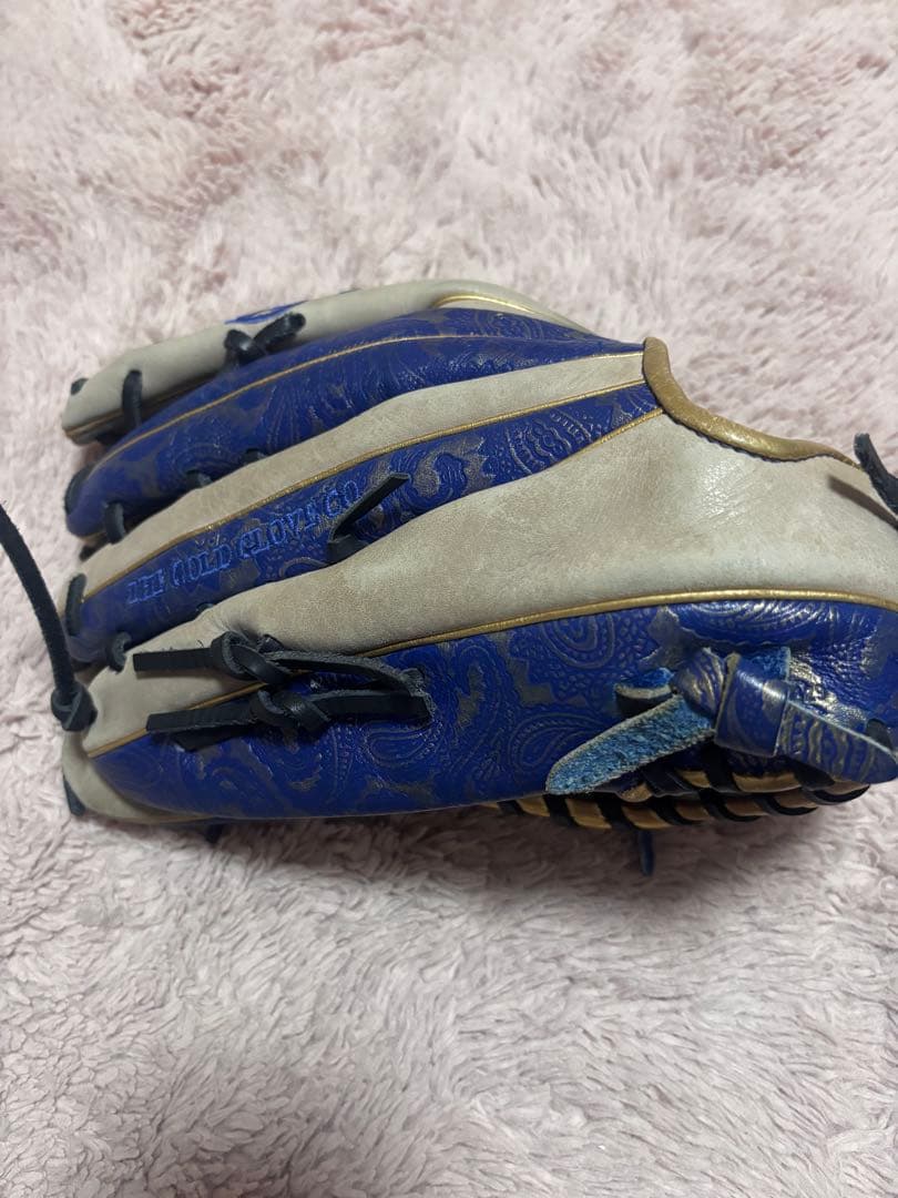Rawlings 軟式グローブ グレー/青