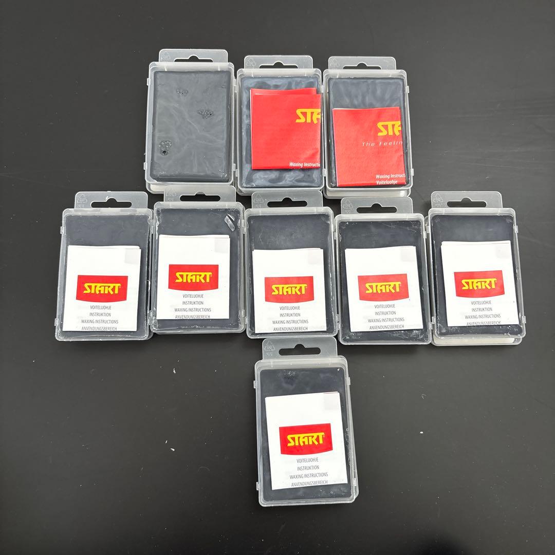 START スキースノーボード用ワックス9個セット