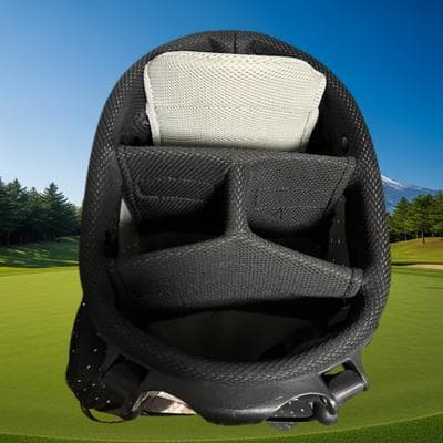 NIKE スポーツライト スタンド型 キャディバッグ ブラック ドット柄 匿名