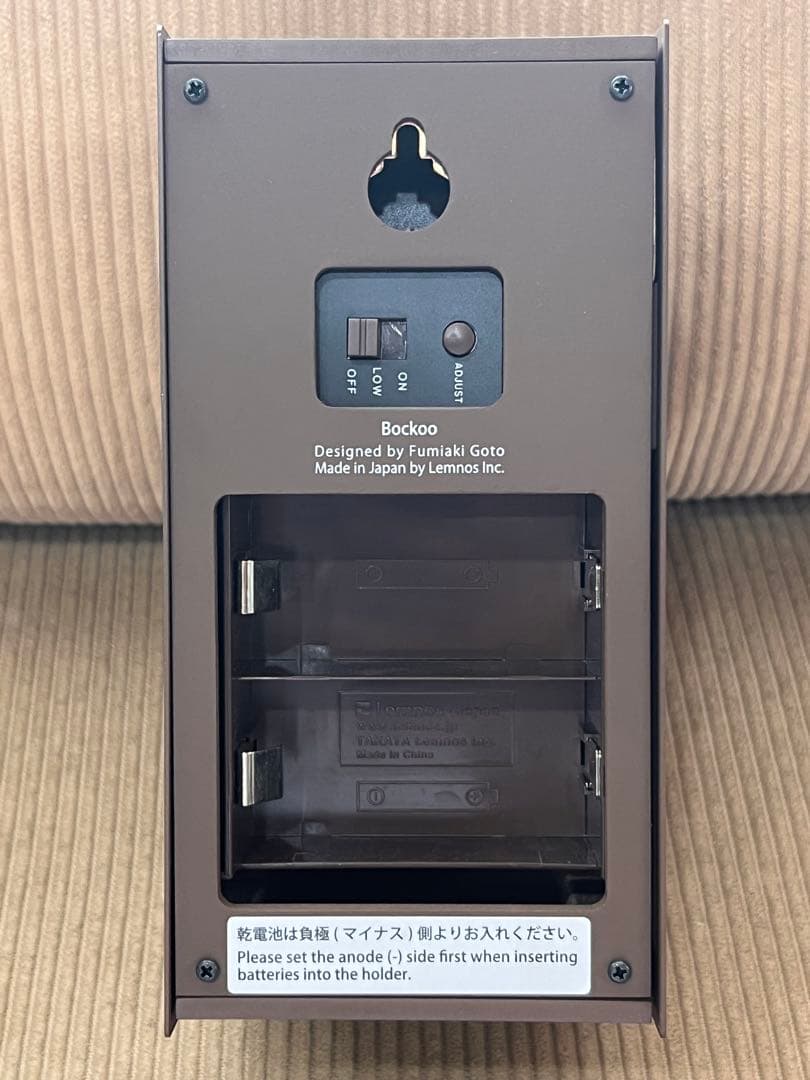 新品 未使用 レムノス カッコー時計 Bockoo 置時計