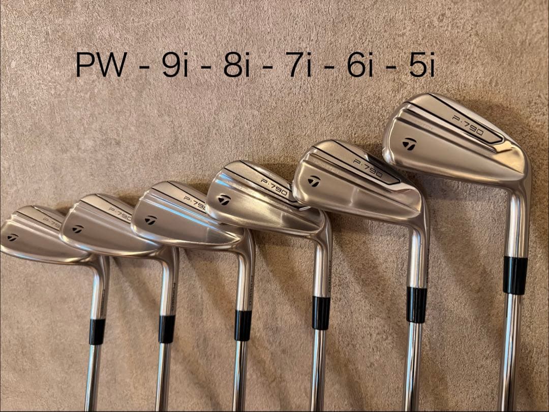 TaylorMade P790 2019 アイアンセット 6本