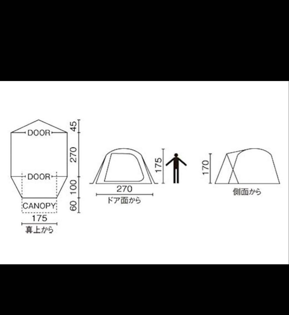 新品近いColeman キャンプテント(3-4人)
