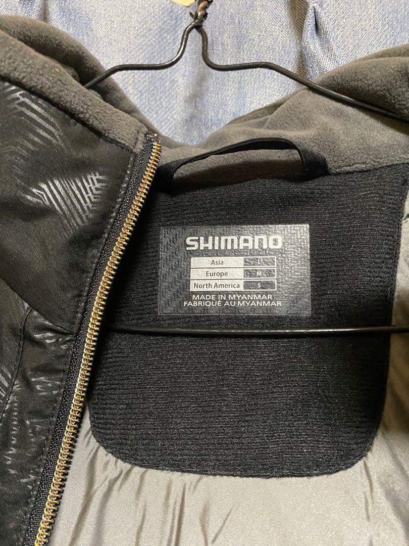 SHIMANO フィッシングスーツ ブラック 上下セット