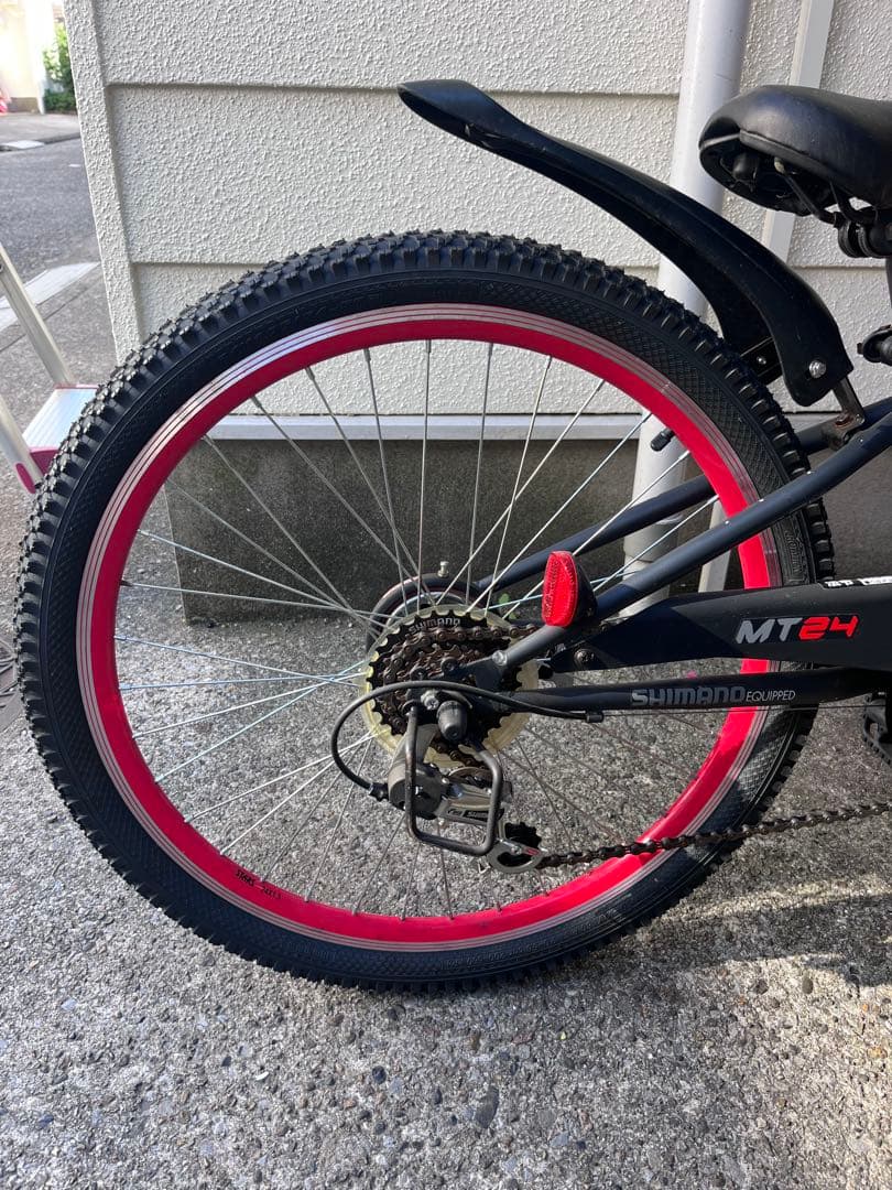 美品！X-FUSION 子供用自転車 24インチ タイヤ前後新品