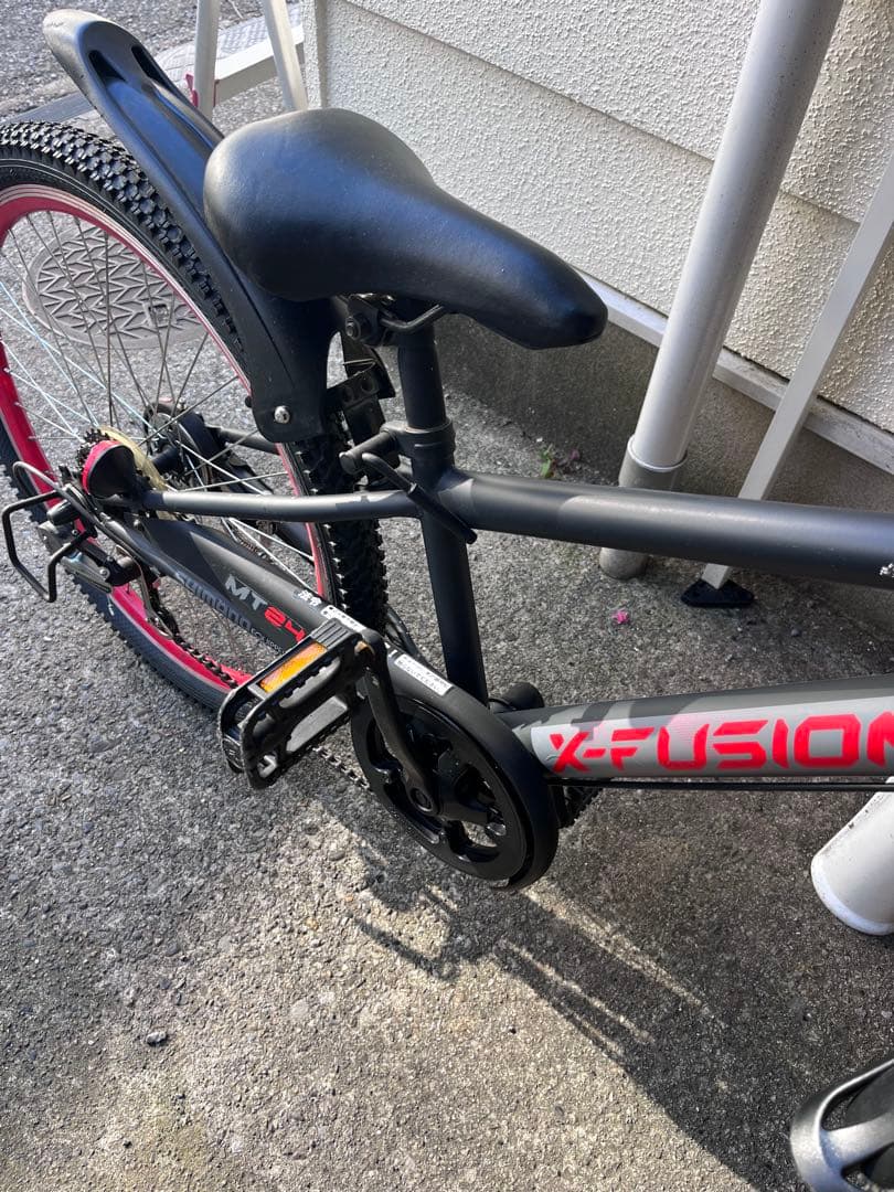 美品！X-FUSION 子供用自転車 24インチ タイヤ前後新品