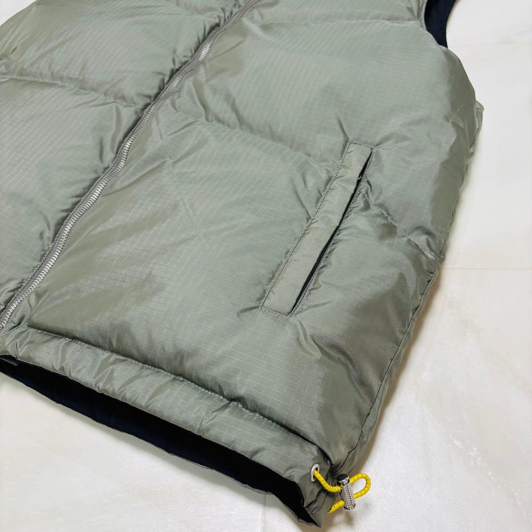 【極美品】TNRCN REVERSIBLE DOWN VEST BLACK M