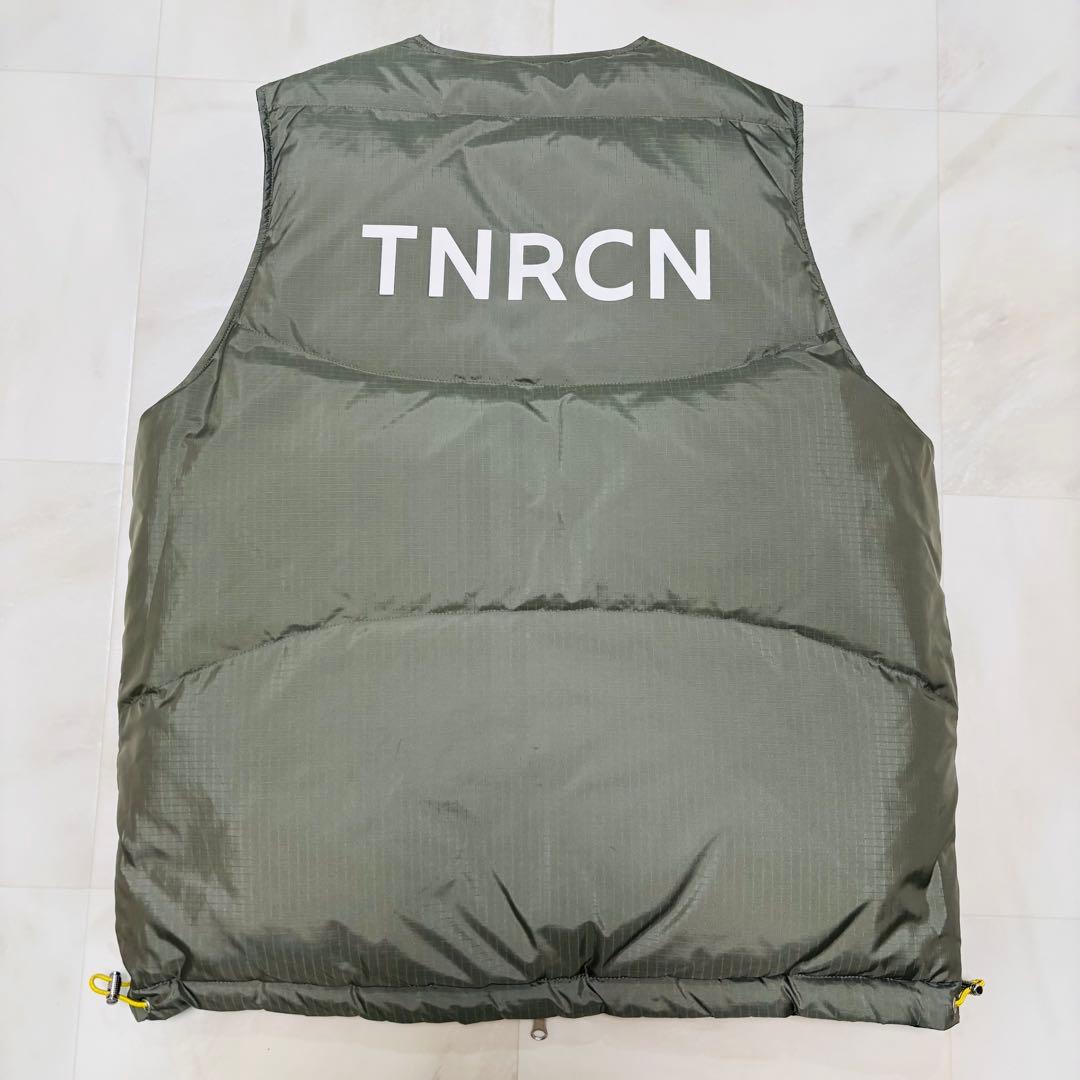 【極美品】TNRCN REVERSIBLE DOWN VEST BLACK M