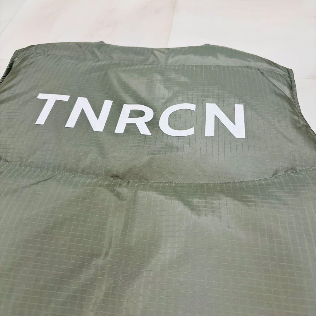 【極美品】TNRCN REVERSIBLE DOWN VEST BLACK M