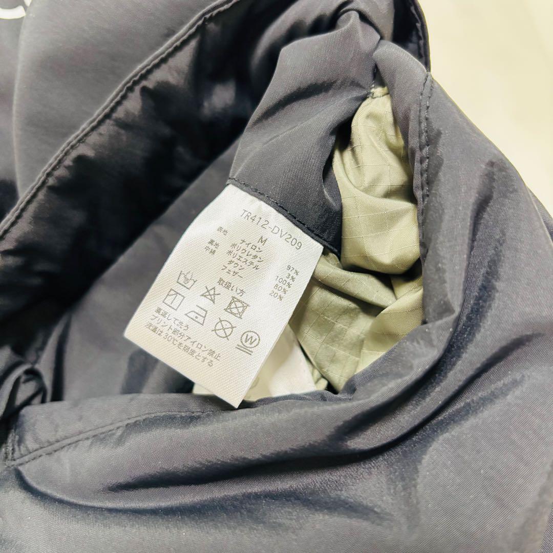 【極美品】TNRCN REVERSIBLE DOWN VEST BLACK M
