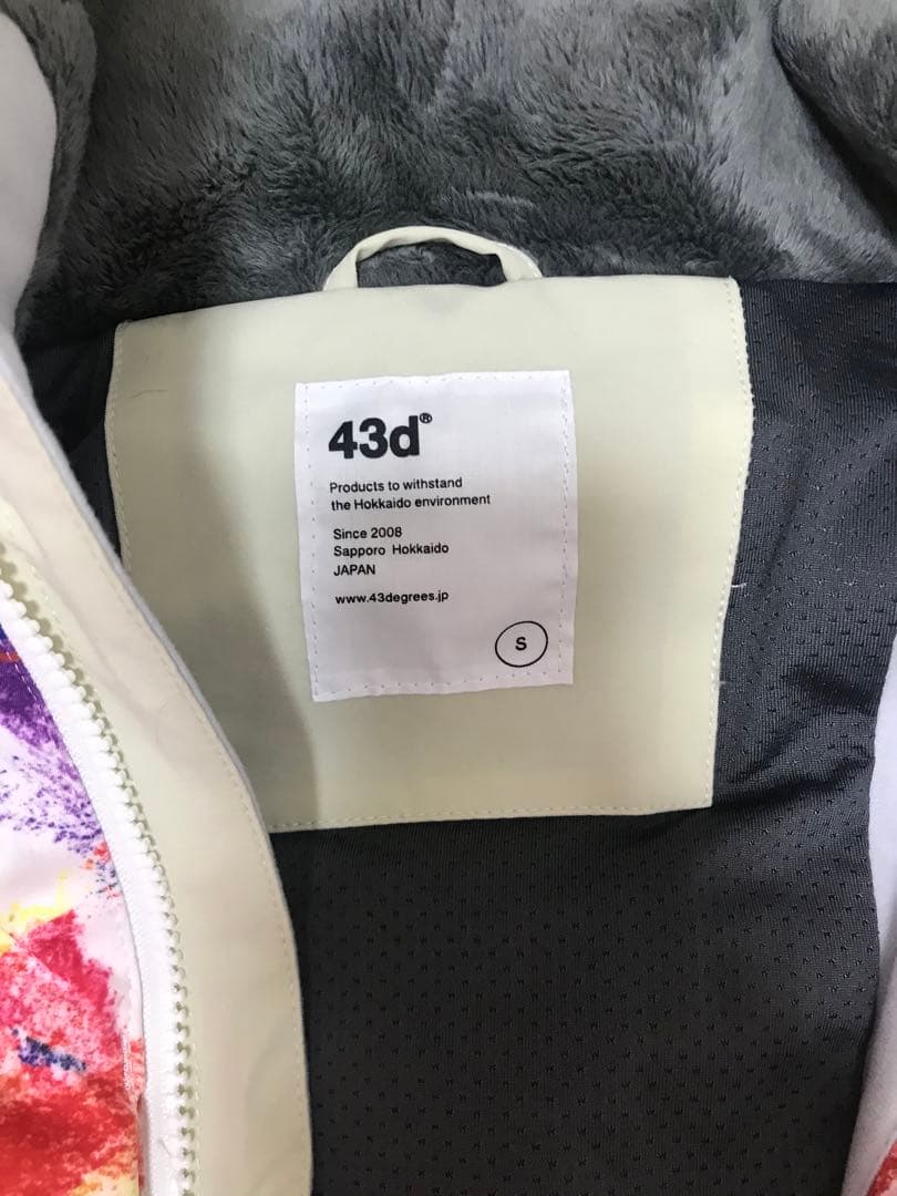 43DEGREES スキーウェア スノボウェア  上下セット　Sサイズ
