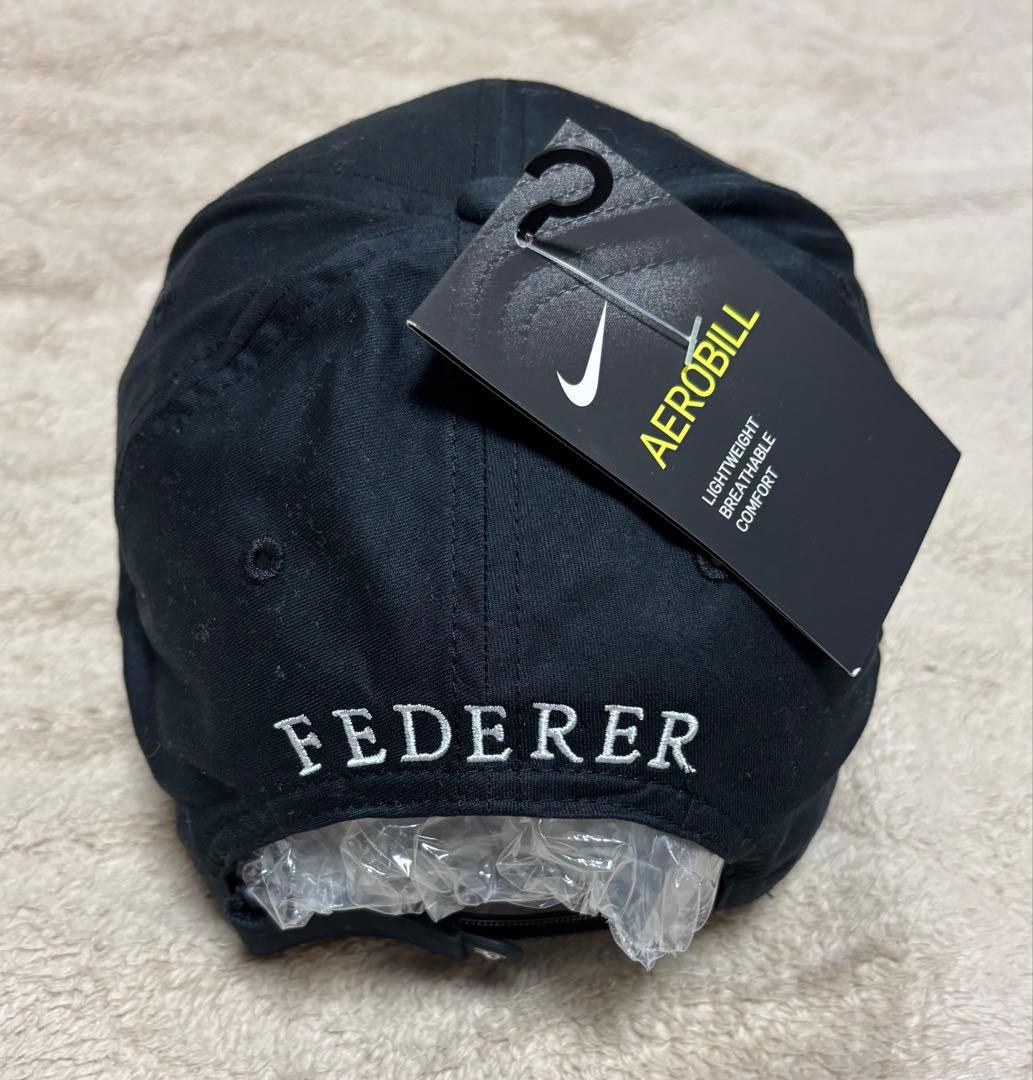 NIKE RF CAP BLACK/WHITE ナイキ フェデラー キャップ