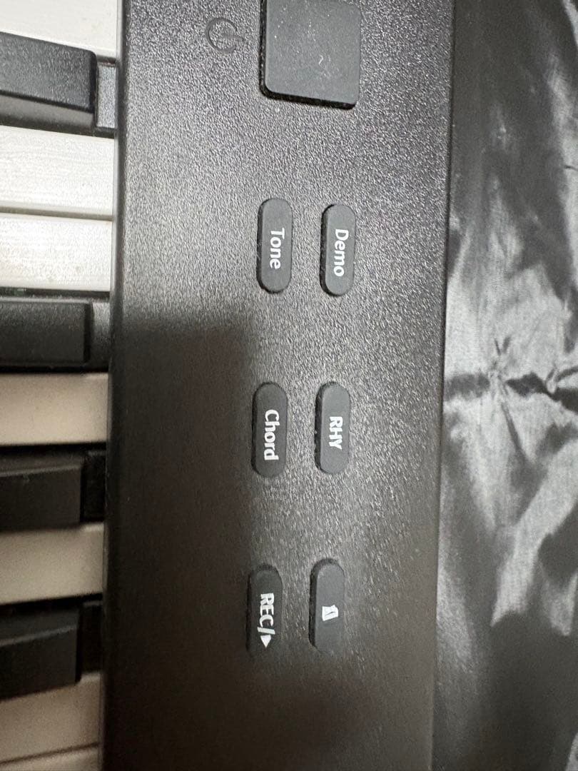 折りたたみ　電子キーボード ピアノ　キャリングケース付き