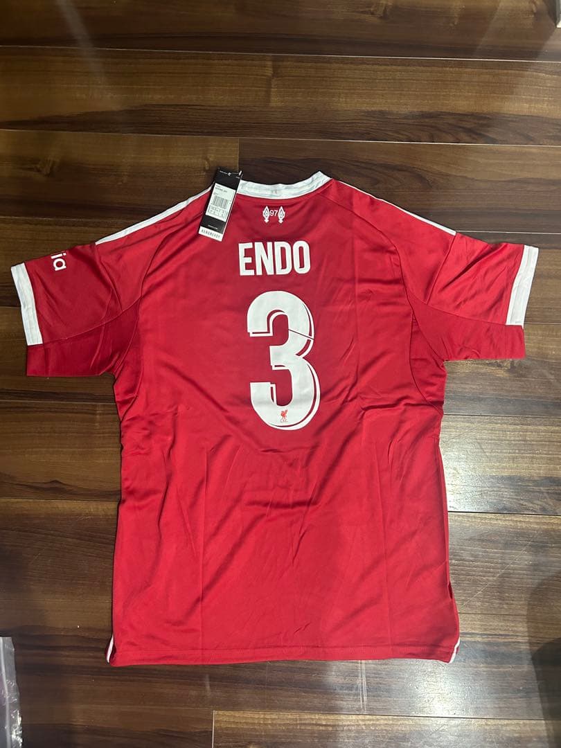 リバプール　ENDO 3番 LFC シャツ XL Liverpool 遠藤