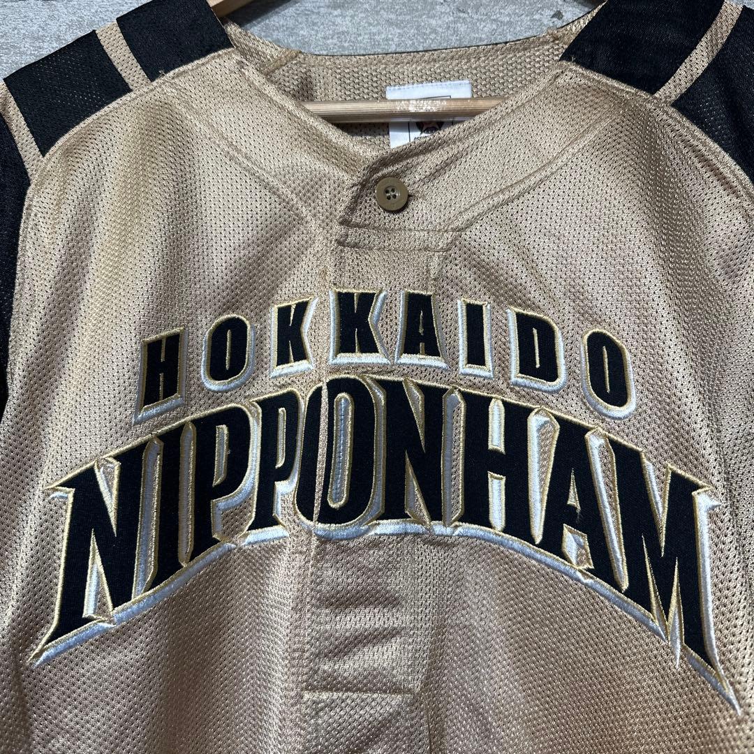 【美品】北海道日本ハム　ファイターズ　陽岱鋼　選手　ユニフォーム　ビジター　M