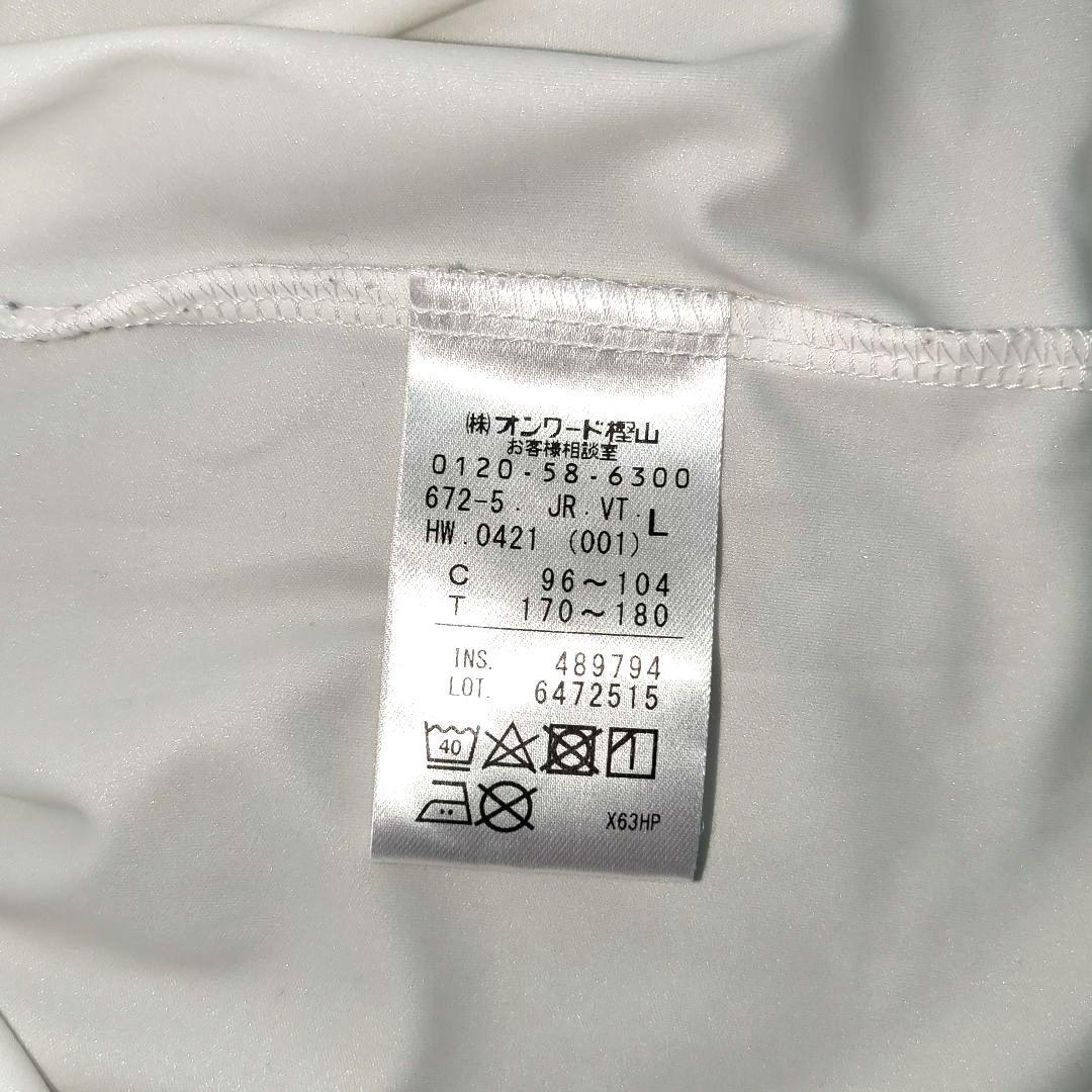 【美品】23区GOLF 1枚で決まる！フェイクレイヤード 防風 プルオーバーL