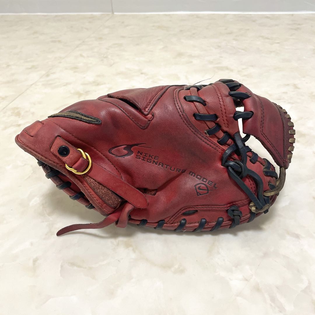 ⚾️ナイキ　シグネチャーモデル　軟式キャッチャーミット　JOH　城島健司　赤