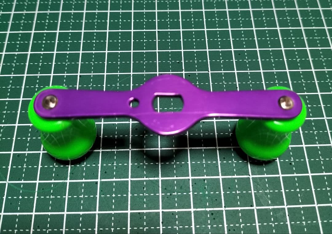 フロッグプロダクツ トイマシーン 純正ハンドル パープル グリーン