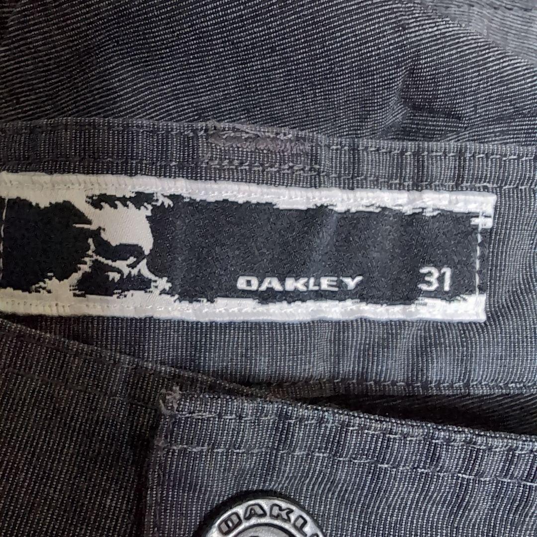 OAKLEY【極美品】ゴルフウェア　パンツ　グレー【M-L相当】