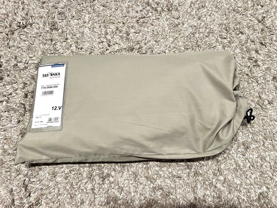 【新品・未使用】 TATONKA タトンカ TARP 3TC