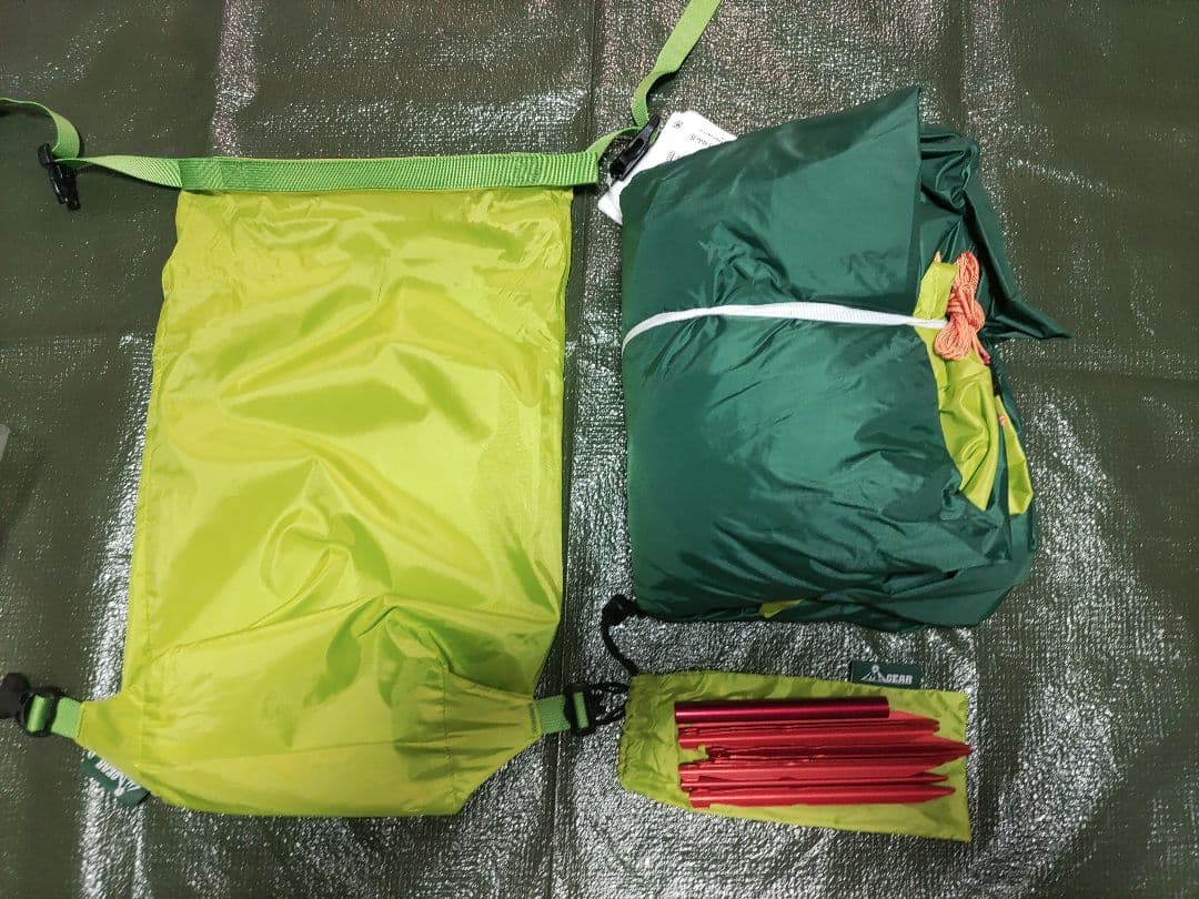 好日山荘Mt.GEAR／MGE2（未使用品）キャプテンスタッグタープ（未使用品）