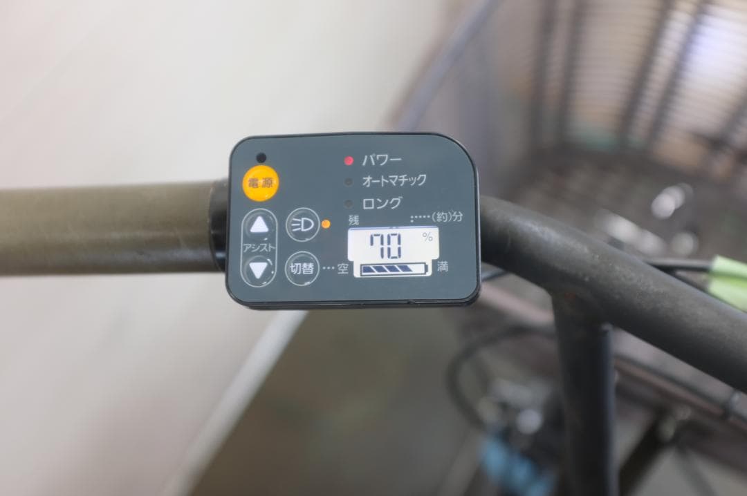 あず)ルイガノ18インチ　3段　8.9Ah（5点灯）充電器ありキー追加