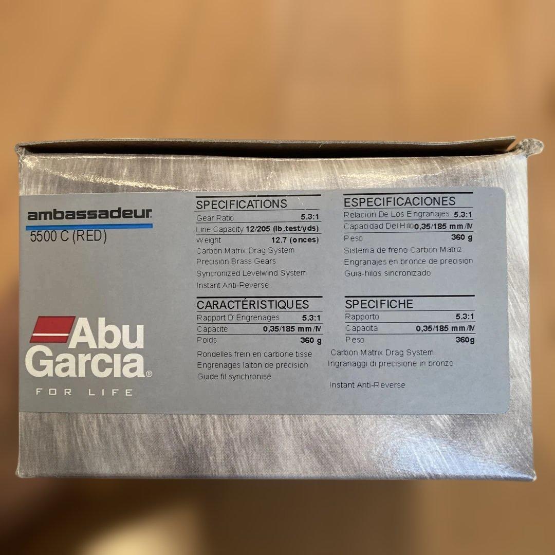 【未使用】Abu Garcia Ambassadeur 5500C 両軸リール