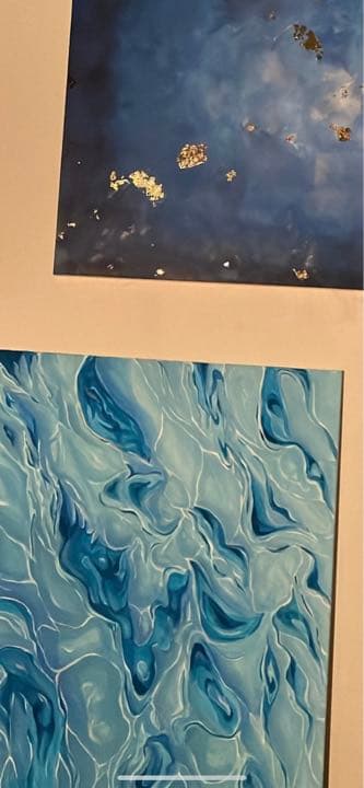 絵画　WAVE