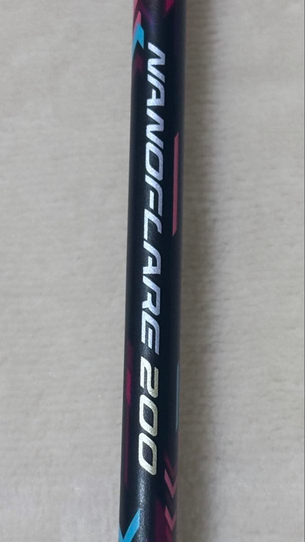 YONEX NANOFLARE 200 バドミントンラケット ピンク