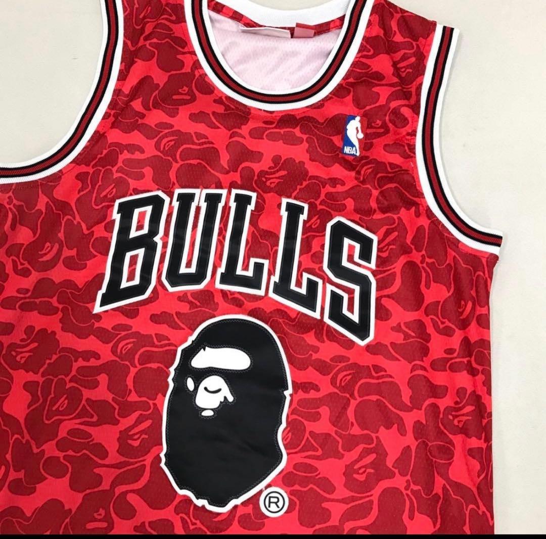 BULLS BAPE 93 APE ゲームシャツ NBA