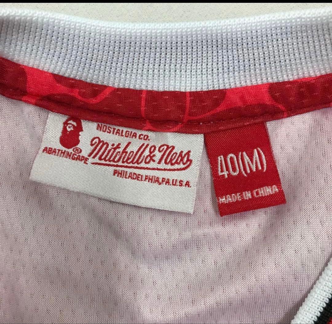 BULLS BAPE 93 APE ゲームシャツ NBA