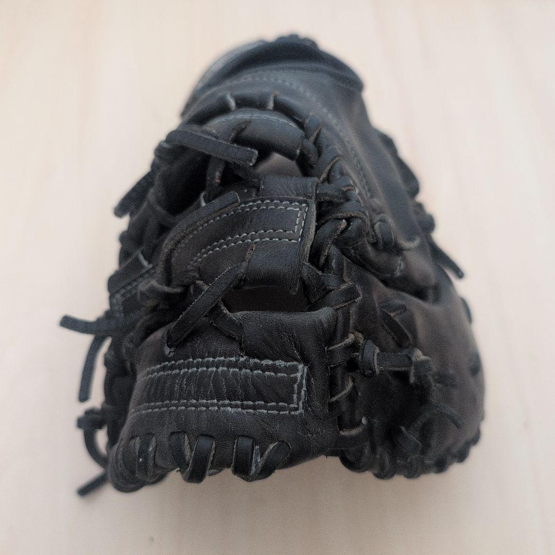 Rawlings 黒 軟式ミット ファースト用 本革
