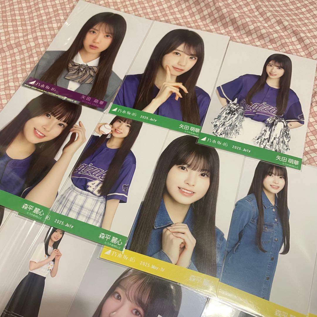 乃木坂46 6期生生写真まとめ売り ベースボールシャツ 封入