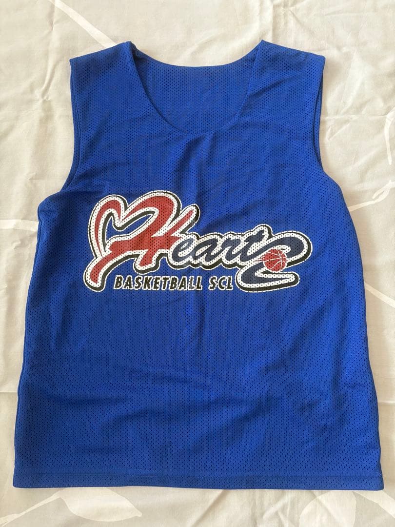 美品　Heart バスケットボール ユニフォーム サイズ145cm