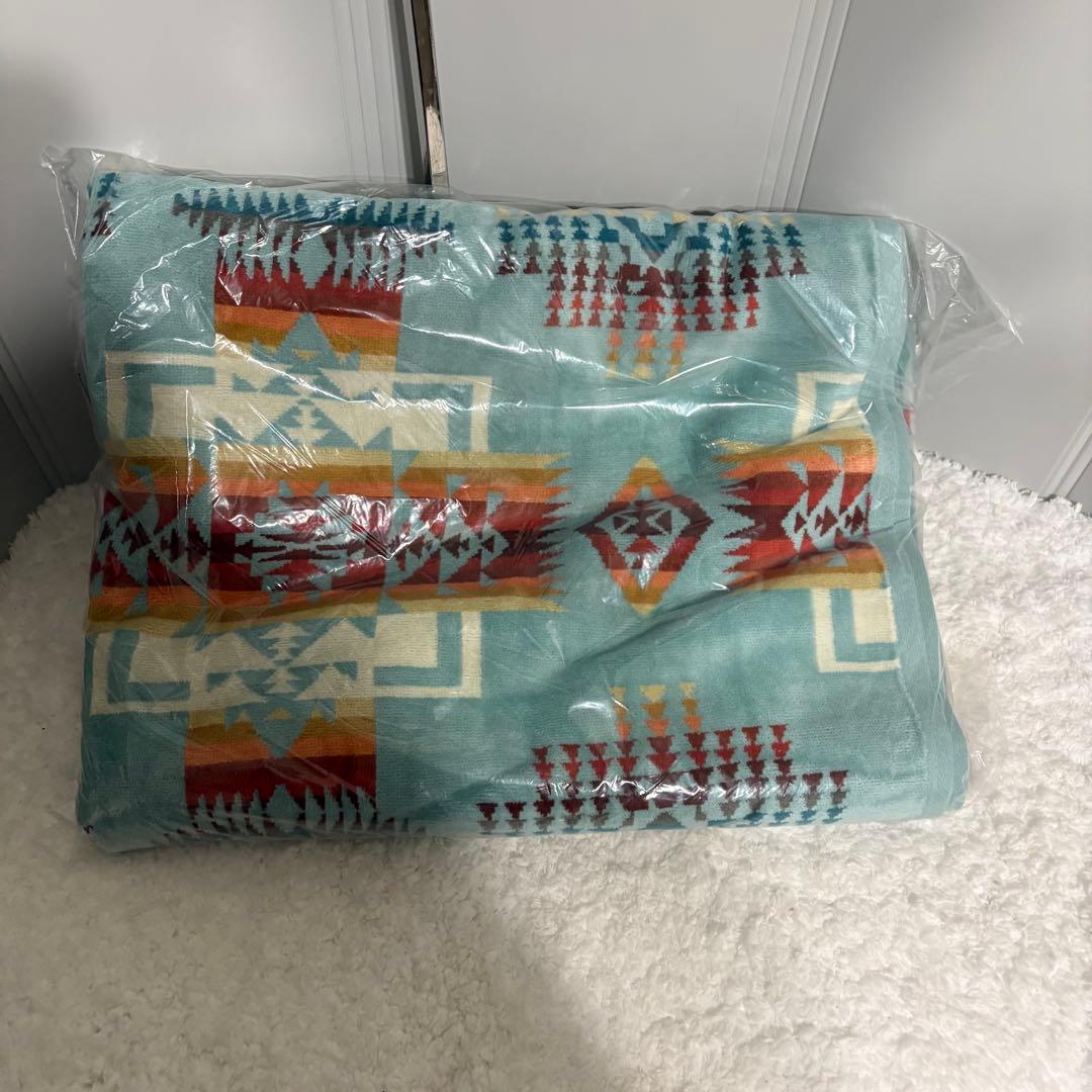PENDLETON タオルブランケット オーバーサイズ ジャガード タオル