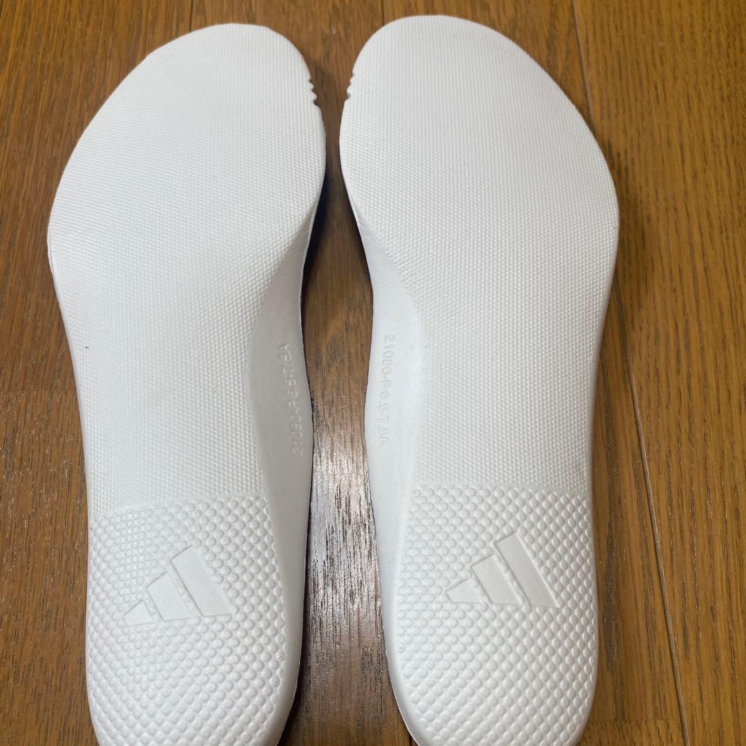 アディゼロSL、ランニングシューズ、25.5、赤色、adidas、軽め