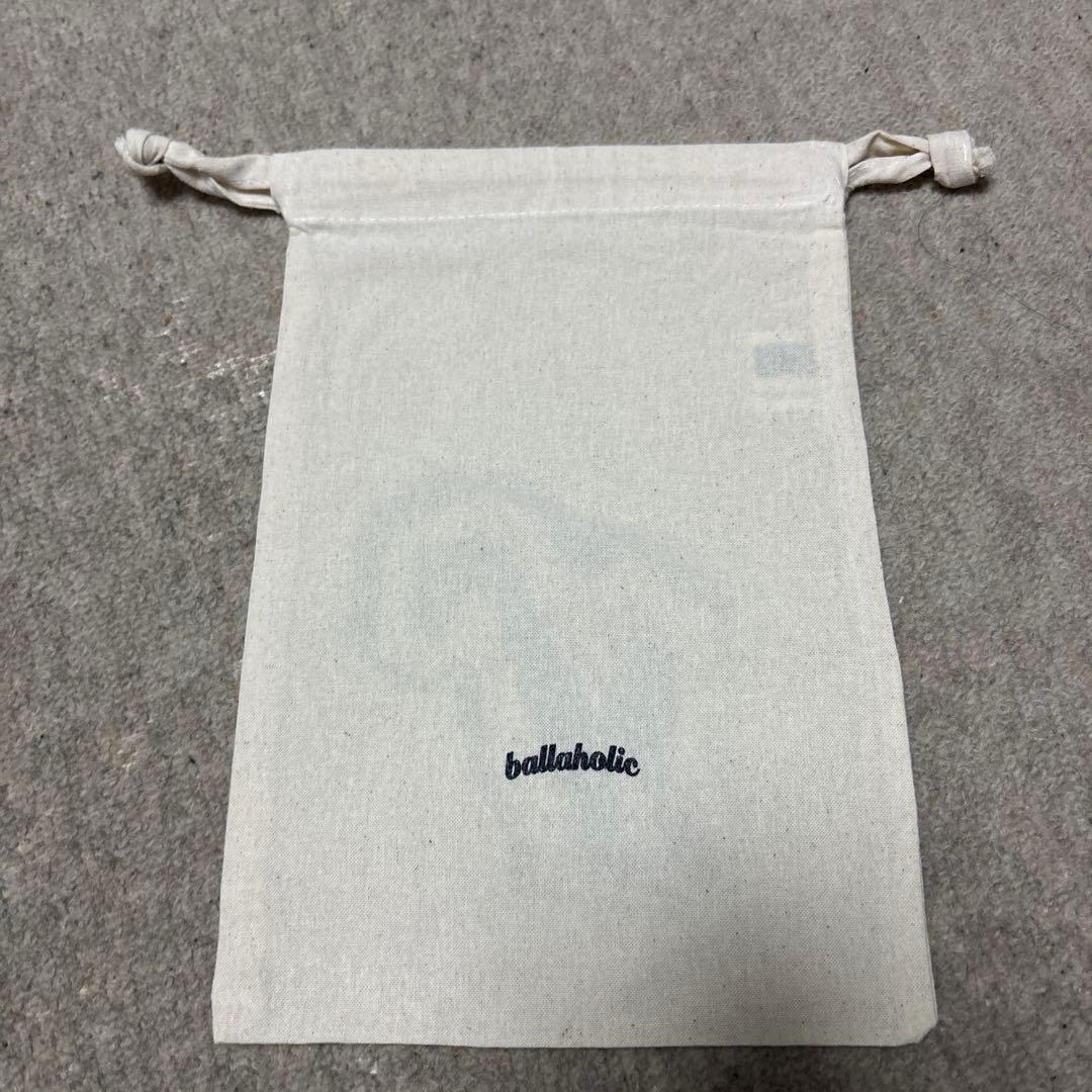 ballaholic W face zip shorts L リストバンド付き