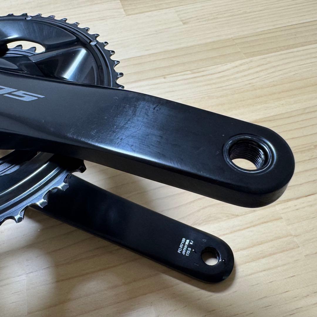 【最終値下げ】 SHIMANO クランク R7100 172.5mm 50-34