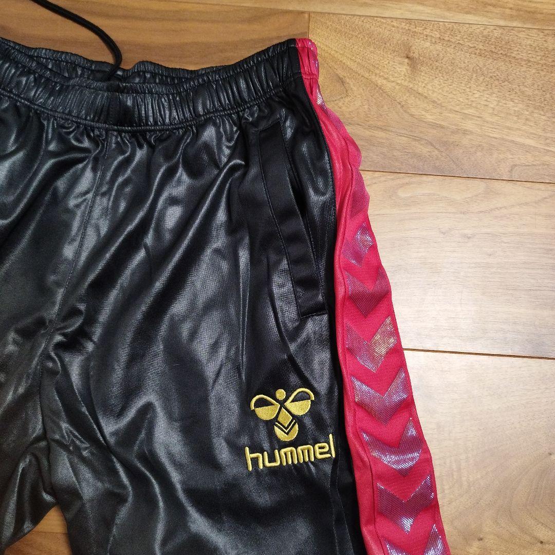 光沢デザイン★hummel　ヒュンメル　ジャージ上下　セットアップ　サイズXO