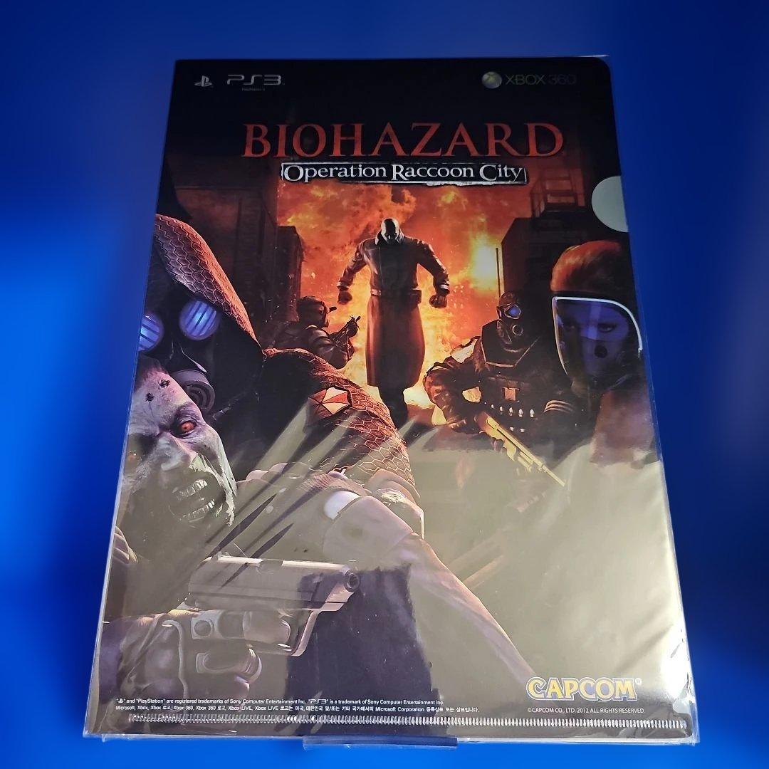バイオハザード デビル メイ クライ HDコレクション 両面 クリアファイル