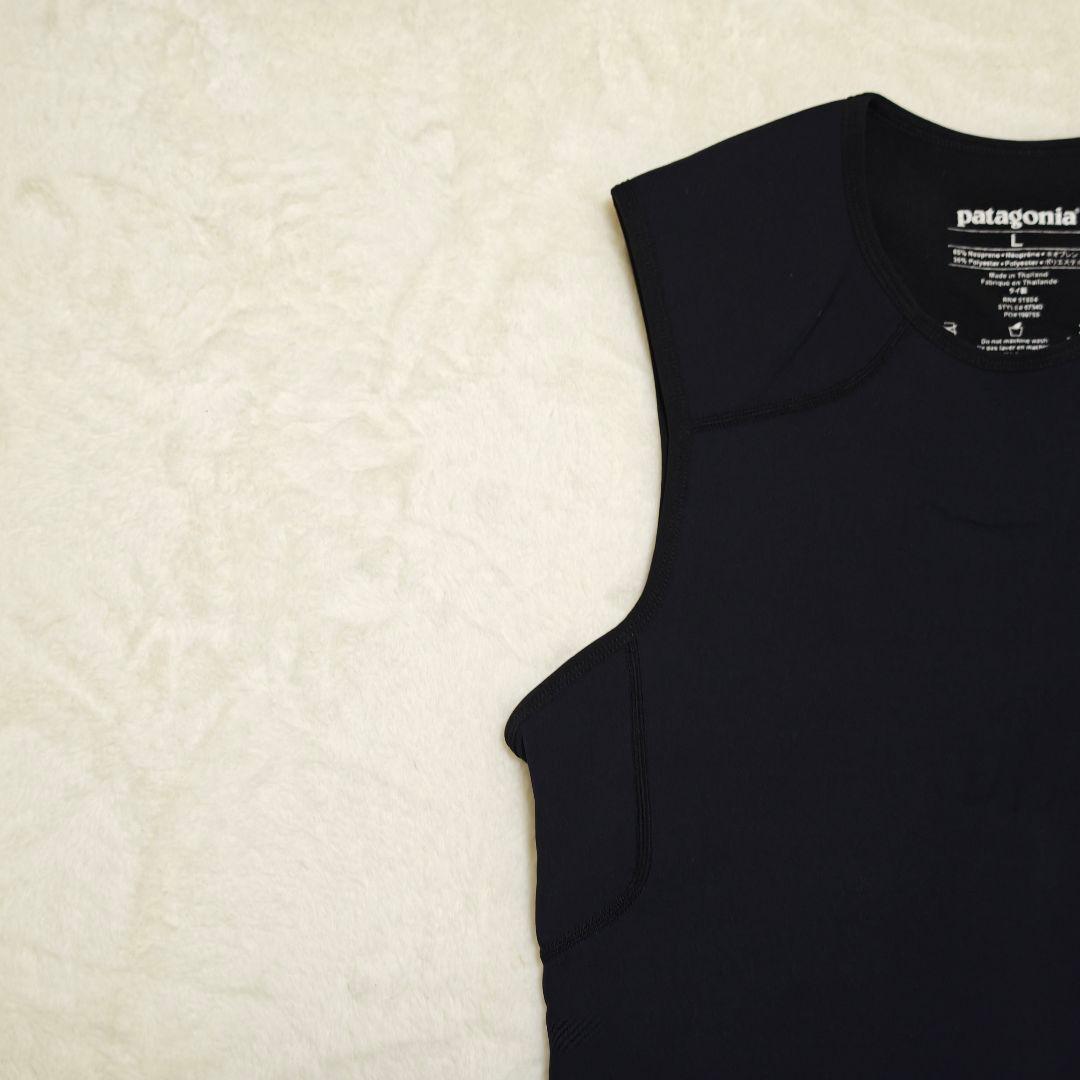 美品✨パタゴニア ウェットスーツ ベスト ロゴ ネイビー L