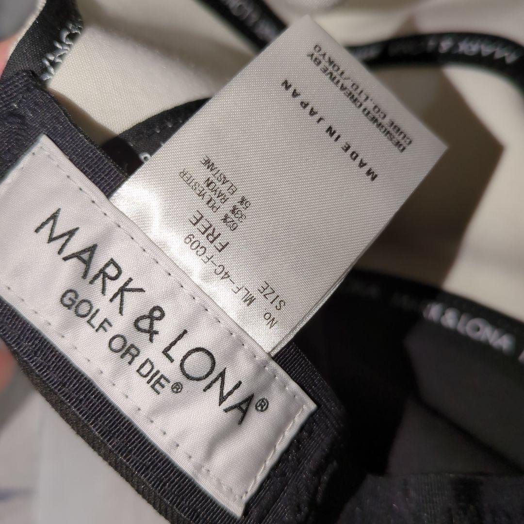 美品　GOLF MARK & LONA キャップ フリーサイズ