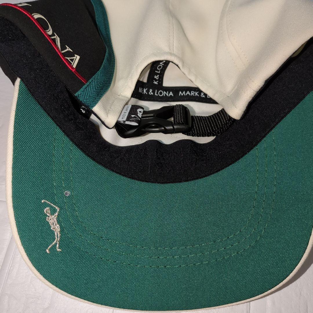 美品　GOLF MARK & LONA キャップ フリーサイズ