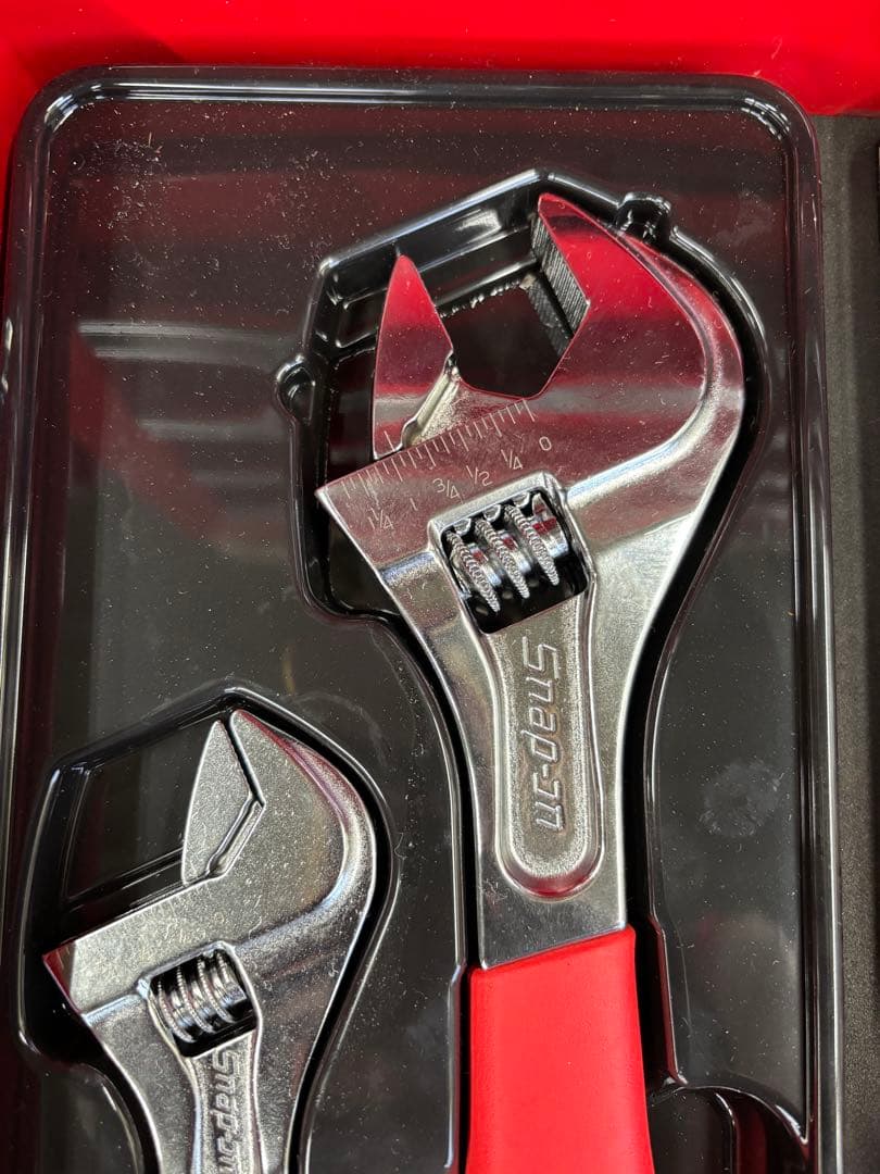 スナップオン モンキーレンチ 2本セット 未使用品